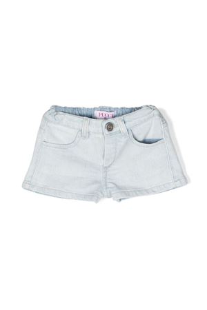 shorts in cotone blu EMILIO PUCCI KIDS | PU6039D0038652